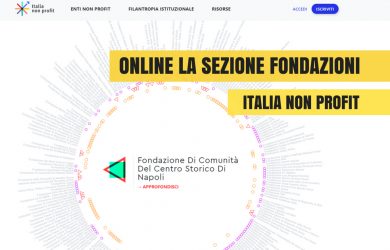 Online la sezione dedicata alle Fondazioni italiane su Italia Non Profit