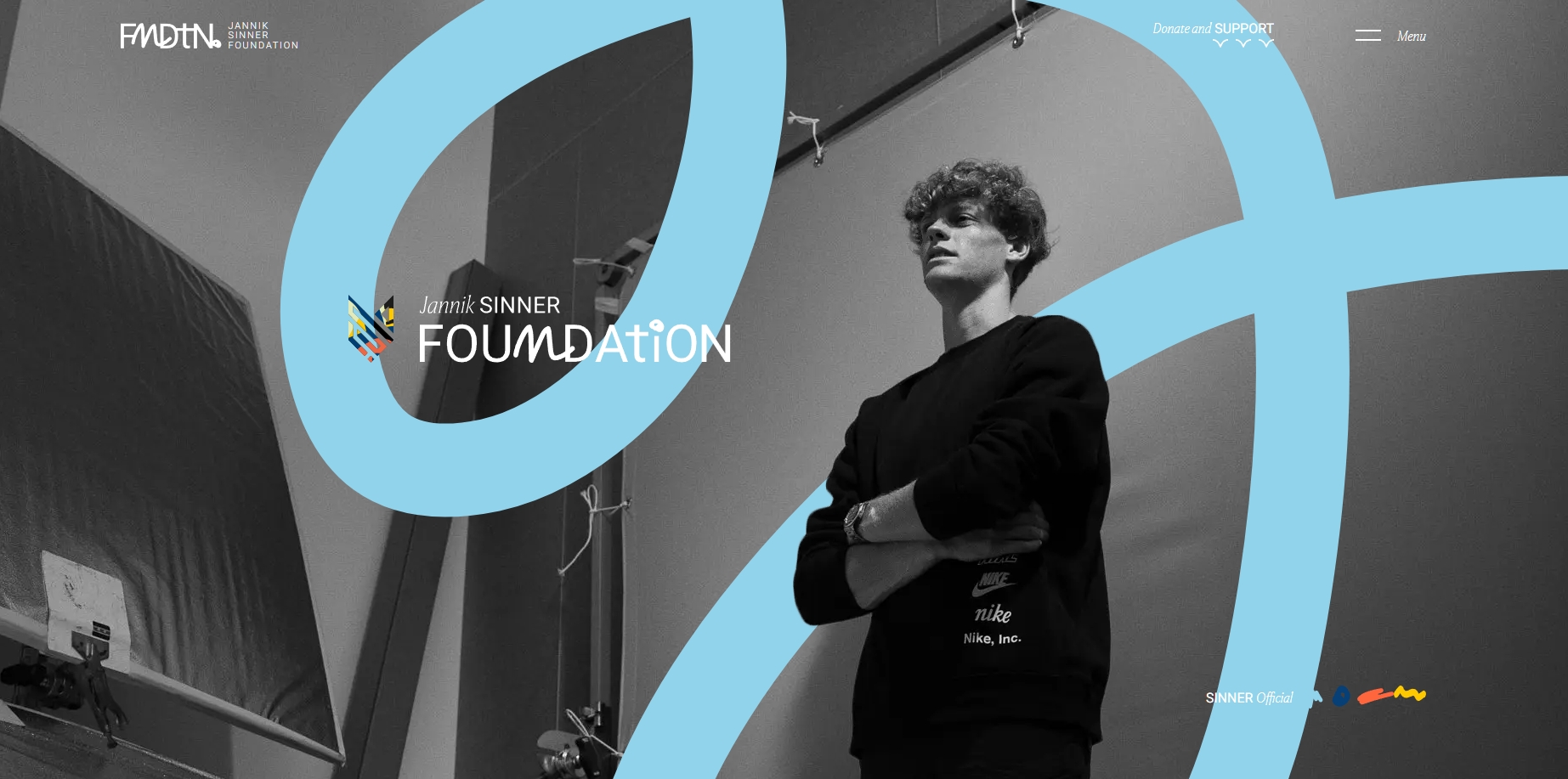 jannik sinner foundation homepage