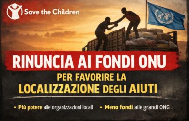 save the children rinuncia ai fondi ONU